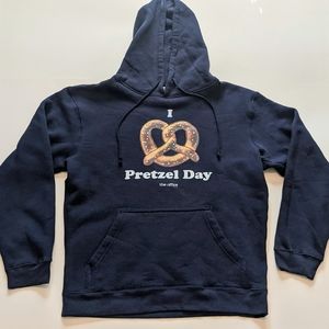 The Office Pretzel Day Stanley Hudson Hooded Sweatshirt